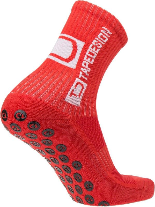 Tapedesign - Allround Classic - Gripsokken - Rood