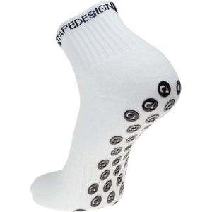 Korte Sokken - Tape Design - Anti-slip - Gr.37-48