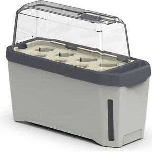 HARRY HERBS light gray incl. lidthe ultimate herbs planter with 4 growing options all year