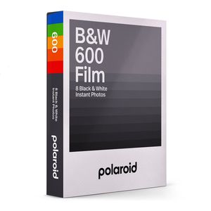 Polaroid - Zwart-Wit Film - 8 Instant Foto's - 8 cm x 10,8 cm - Voor 600 Camera's
