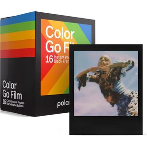 Polaroid Color Instant Film For Go - Black Frame Edition - Double Pack - 16 Foto's