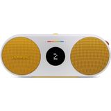 Polaroid P2 Bluetooth-luidspreker, draadloos, oplaadbaar, IPX5, dual-stereo-koppeling, geel