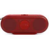 Polaroid P2 Muziekspeler (rood) - Draagbare draadloze Bluetooth-luidspreker