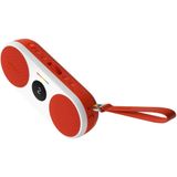Polaroid P2 Muziekspeler (rood) - Draagbare draadloze Bluetooth-luidspreker