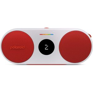 Polaroid P2 Muziekspeler (rood) - Draagbare draadloze Bluetooth-luidspreker