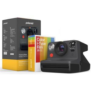 Polaroid Now Gen 2 Black Everything Box - Instant camera incl. 16 foto's