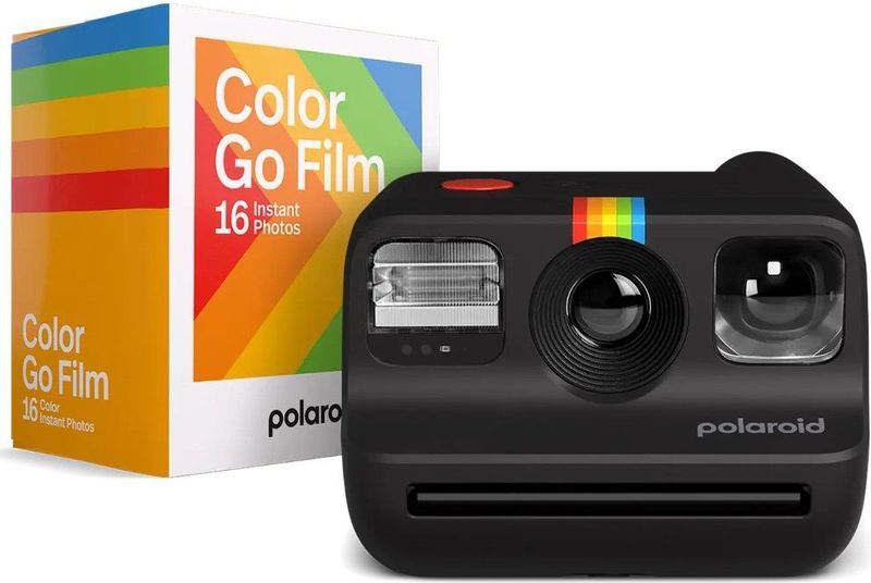Polaroid Go Gen 2 Black Everything Box - Instant camera incl. 16 foto's