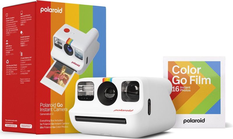 Polaroid - Go Gen 2 - Instant Camera - Wit - Inclusief 16 Foto's