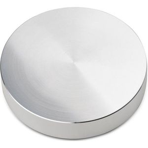 Pro-Ject Record Puck E – Gewicht voor vinyl – Platenspeleraccessoire – Zilver (per stuk – 1 stuk)