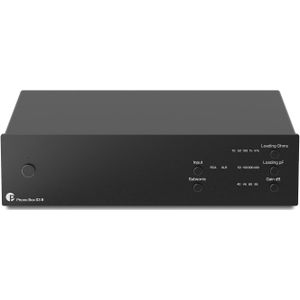 Pro-Ject - Phono Box S3 B - Phono-Vorverstärker - Zwart - Staal en Aluminium