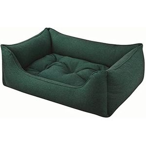 Dandy Dog Hondenbed van donkergroen vilt - afneembare en wasbare overtrek en vulling - hoogwaardige robuuste vilten look - Made in Germany - maat XL