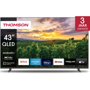 Thomson - 43QA2S13 - QLED TV - 43 Inch - 4K UHD - Smart Android
