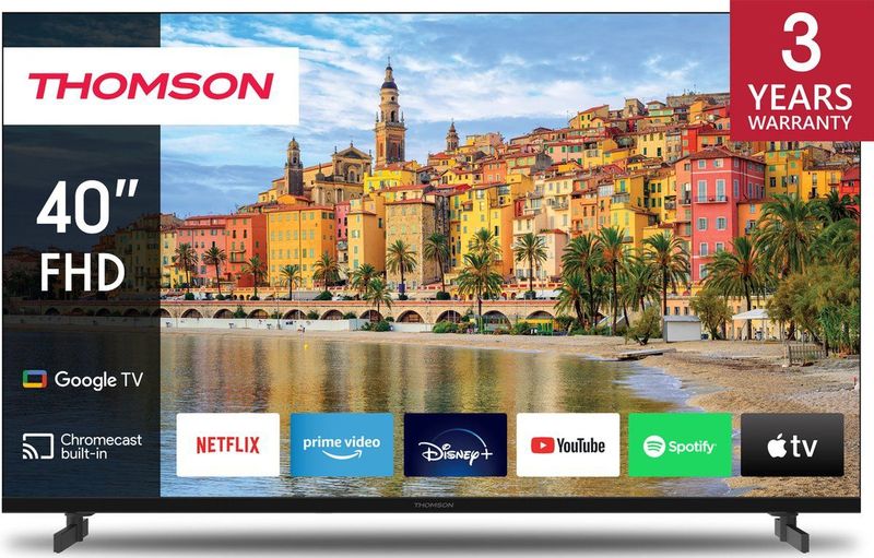 Thomson - Full HD LED - Smart Google TV - 40FG2S14 - Zwart - LED