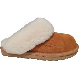 Fellhof - Primo - Pantoffels - Grijs - 100% Lamsvacht