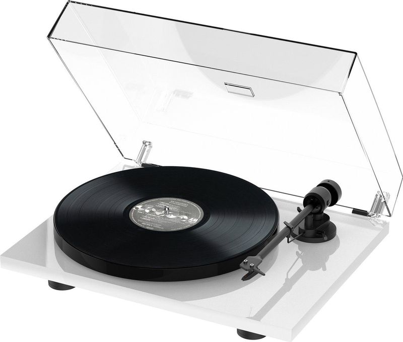Pro-Ject E1 OM5e - Platenspeler - Analoog – HiFi - Wit