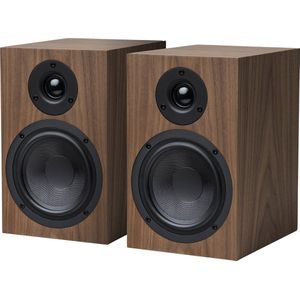 Pro-Ject Speaker Box 5 - Boekenplank Luidsprekers - Hifi speakers - Walnoot (per paar - 2 stuks)