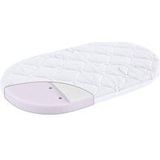 Träumeland Babymatratze "Light passend für Hartan - 33 x 78 x 6 cm, oval", 6 cm hoch, (1 St., 1-tlg.)