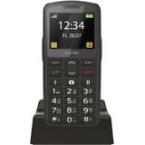 Beafon, SL260 Silverline mobiele telefoon met toetsen voor senioren met SOS-noodoproepknop, compatibel met gehoorapparaten, M4/T4, lichtsignaal, display 2,2 inch (5,58 inch)