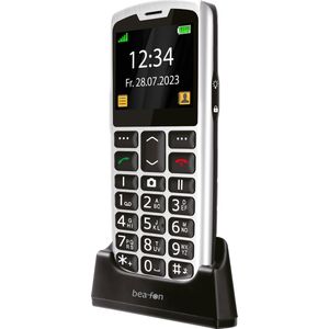 Bea-Fon - SL260 - Sleutel Mobiele Telefoon - Zilver - Zwart