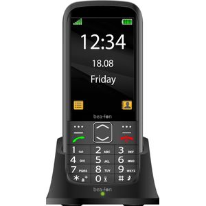 Bea-Fon SL260 LTE - Zilver/Zwart (3.50"", 16000 MB, 2G), Sleutel mobiele telefoon, Zilver, Zwart