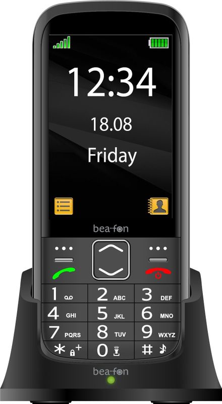 Bea-fon Silver Line SL270 - Feature Phone - microSD slot - LCD-Anzeige - 320 x 480 Pixel - rear camera 3 MP