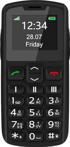 Bea-fon Silver Line SL230 - Feature Phone - microSD slot - LCD-Anzeige - 128 x 160 Pixel - rear camera