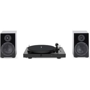 Pro-Ject Jukebox E1 + Speaker Box 5E Set - Draaitafel systeem - Zwart