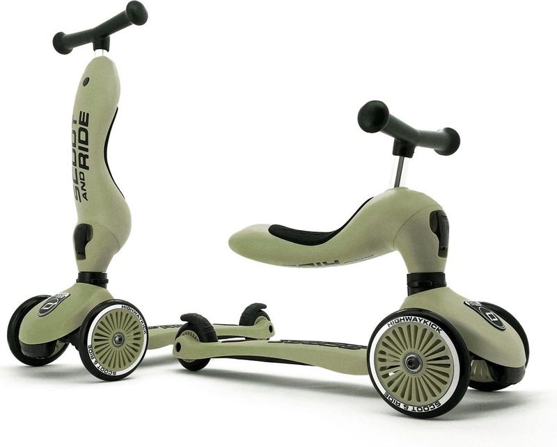 Scoot and Ride Highwaykick 1 Olive