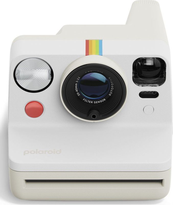 Polaroid - Now Gen 3 - Instantcamera - Pebble White - 40% Gerecycled Materiaal