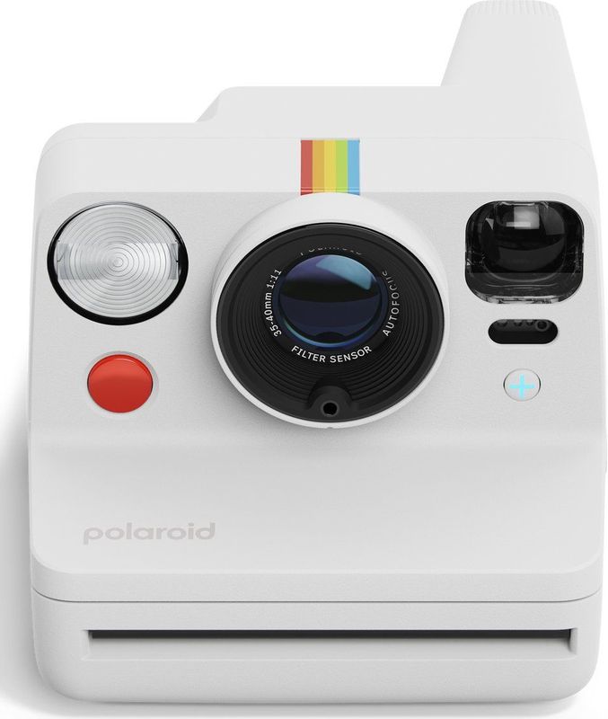 Polaroid - Now+ Gen 3 - Instantcamera - Wit - 40% Gerecycled Materiaal