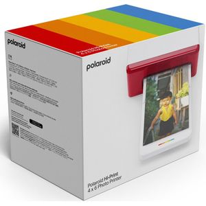 Polaroid - Hi-Print 4x6 Draagbare Fotoprinter - Wit - DYE-Sublimatie Printtechnologie