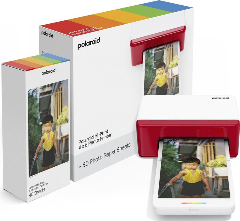 Polaroid Hi-Print 4x6 Everything Box fotoprinter (10x15cm) - inclusief 80 sheets