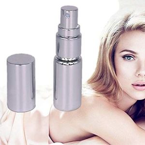 Verstuiver Spray Fles Spray Fles Parfum Fles Reizen Parfumflesje Hervulbare Parfum Fles Parfum Reizen Fles Parfum Decanter Parfum Atomisers silver