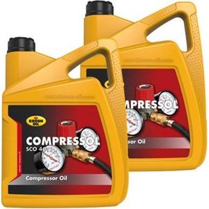 Kroon Olie Aanbieding: 2 X Compressol Sco 46 5L