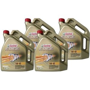 Castrol EDGE 5W40 C3 - Motorolie - 4 x 5 Liter