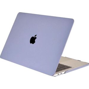 Lunso Geschikt voor MacBook Air 13 inch M1 (2020) cover hoes - case - Candy Lavender