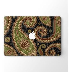 Lunso - MacBook Pro 16 inch - Vinyl Sticker - Paisley - Vinyl