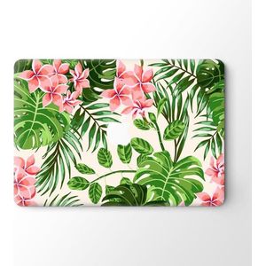 Lunso Geschikt voor MacBook Pro 16 inch (2019) vinyl sticker - Summer Flowers