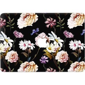 Lunso - Flower Bouquet - Vinyl Sticker - Voor MacBook Pro 13 inch