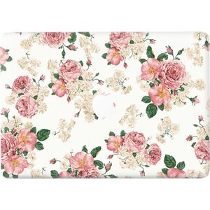 Lunso - vinyl sticker - MacBook Air 13 inch (2010-2017) - Flower Pink