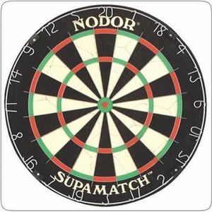 Nodor Supamatch III Dartboard  Per stuk
