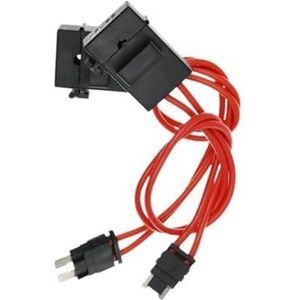 1 STKS auto gemodificeerde ACC verlengde tweedraads elektrische apparaat zekeringkast netsnoer vrouwelijke connector oplaadkabel (maat : klein)