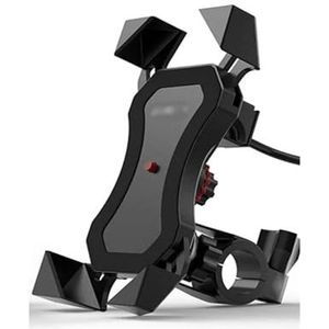Telefoonhouder Voor CB 500X CB500X 2016-2019 2020 2021 2023 Motorfiets Mobiele Telefoon Navigatie Beugel USB Opladen Ondersteuning GPS/Smart Telefoon Telefoonhouder Motorfiets (Size : USB phone cli