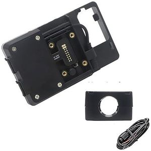 Telefoon Navigatiebeugel Draadloze Telefoon Navigatie Beugel Voor BMW Voor R1250GS Voor R1200GS Voor ADV Voor S1000XR Voor F650GS Voor F850GS Voor F900R GPS-navigatiebeugel (Kleur : USB 22mm)