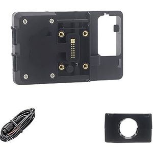 Telefoon Navigatiebeugel Draadloze Telefoon Navigatie Beugel Voor BMW Voor R1250GS Voor R1200GS Voor ADV Voor S1000XR Voor F650GS Voor F850GS Voor F900R GPS-navigatiebeugel (Kleur : Wireless 22mm)