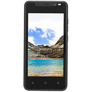 IP12 Pro, Ontgrendelde Android-smartphone, met 4,66-inch HD-scherm Dual SIM Ontgrendelde Mobiele Telefoons 2 MP Achteruitrijcamerasysteem 512 MB + 4 GB RAM, 128 GB Uitbreiding(zwart)