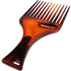 DieffematicSZ kam Amber Oil Comb Hairdressing Wide Tooth Comb Modelling Comb Big Tooth Comb Plastic Comb