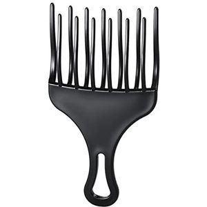 DieffematicSZ kam Hair Dyeing Modeling Comb Wide Face Big Teeth Comb Modeling Fork Comb Beauty Tools