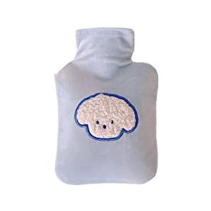 DieffematicRSD Warmwaterkruik Cartoon Hand Warm Water Fles Mini Draagbare Warmwaterkruiken Handwarmer Water vullen Hotwater (Color : Blue)