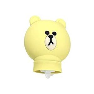 DieffematicRSD Warmwaterkruik Mooie Cartoon Hand Po Warmwaterkruik Mini Warmwaterflessen Draagbare Handwarmer Pocket Hand Voeten Warmwaterzakken (Color : Yellow)